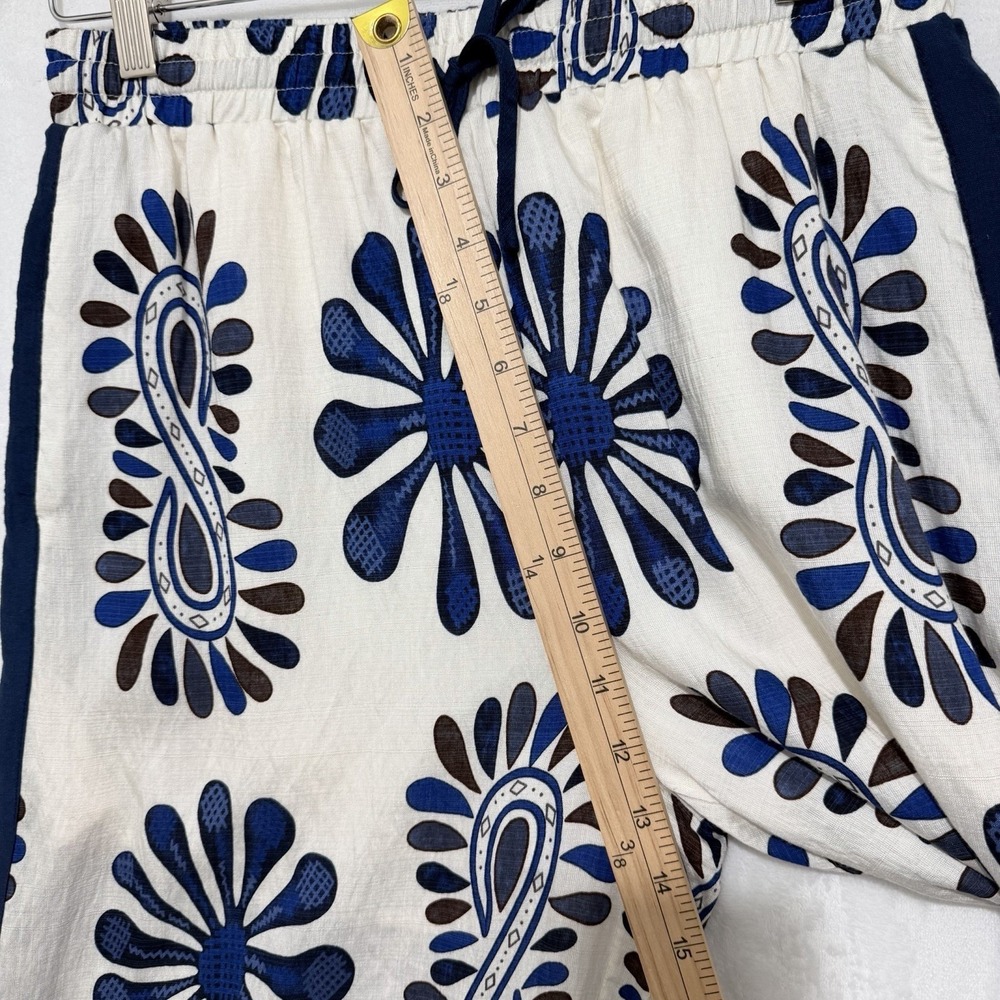 UMGEE Lightweight Pants S Wide Leg Baggy Boho Lagenlook Beach Pull On Resortwear - Picture 6 of 10